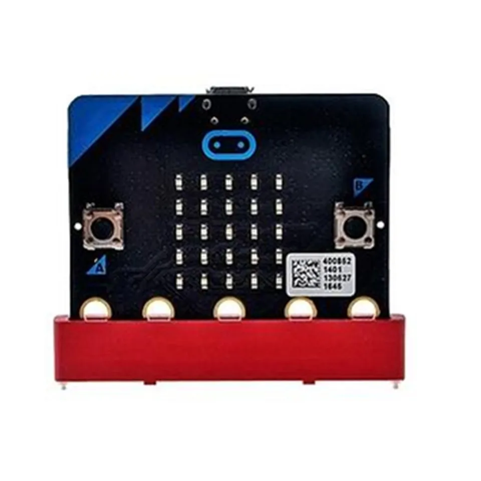 1 шт. MICRO: слот для макетной платы MICRO BIT, вертикальный слот для материнской платы - Цвет: Красный