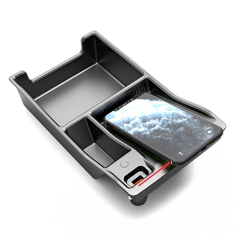 15w qi car wireless charging phone charger for audi a4 b9 a5 s4 s5 rs4 rs5 2017 2021 fast charger charging case accessories free global shipping