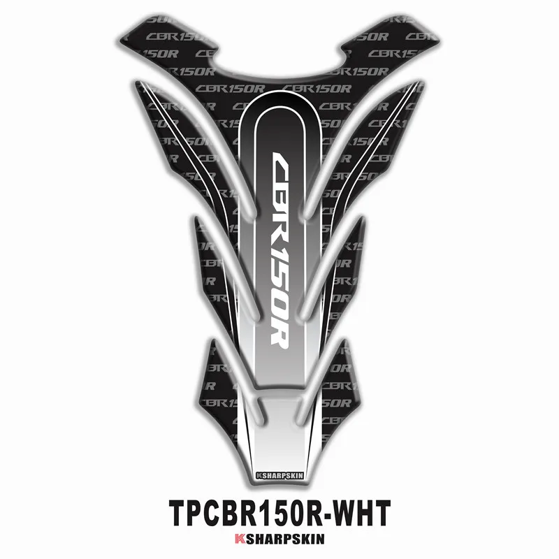 Мотоциклетная 3D наклейка на топливный бак защитная декоративная для HONDA CBR150R Fishbone