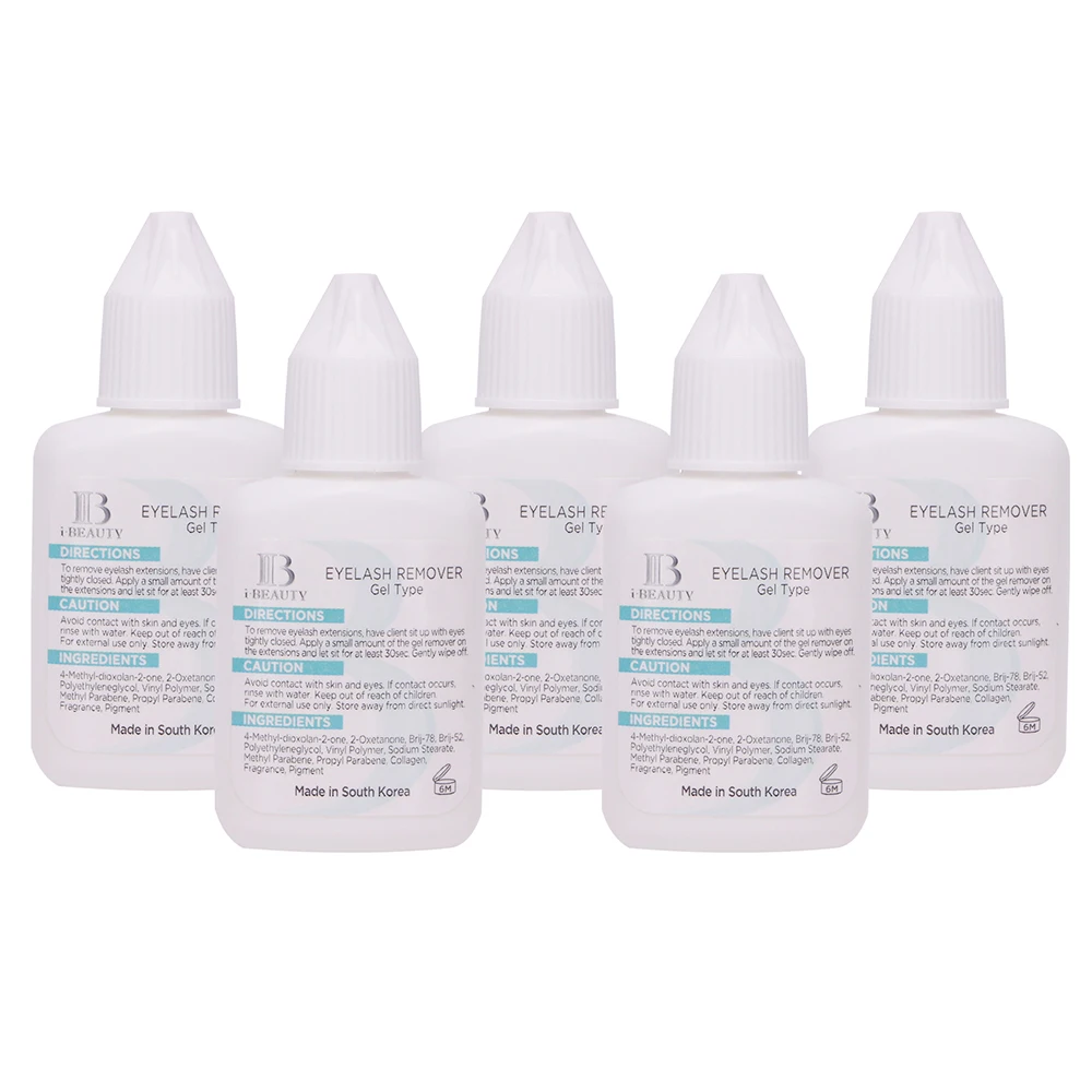 5 шт./лот I средство для снятия клея наращивания ресниц из Кореи 15 мл прозрачный