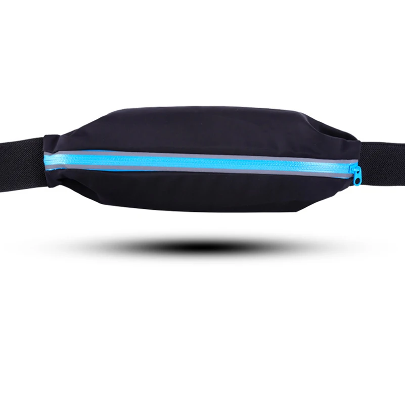 light blue 06 YUYU поясная сумка для бега спортивная сумка для бега велосипедная сумка для телефона водонепроницаемый держатель женский ремень для бега поясная сумка - Цвет: light blue 06
