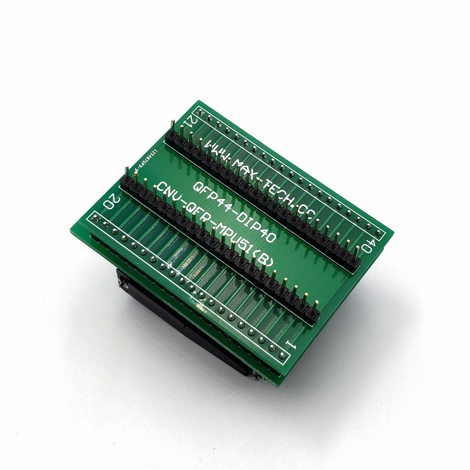 QFP44 TQFP44 К DIP40 шаг 0 8 мм программатор Adpter IC тестовый разъем для серии 51 MCU |
