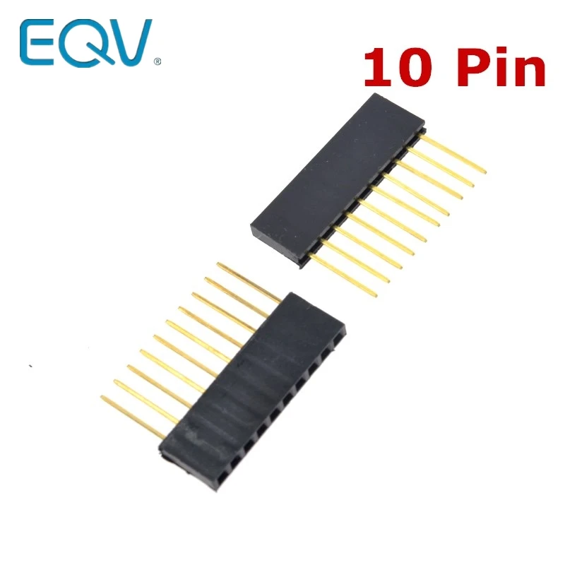 Специальный гнездовой разъем PC104 длинный штыревой на 2 54 расстояния 1*10/10P 11 мм 50