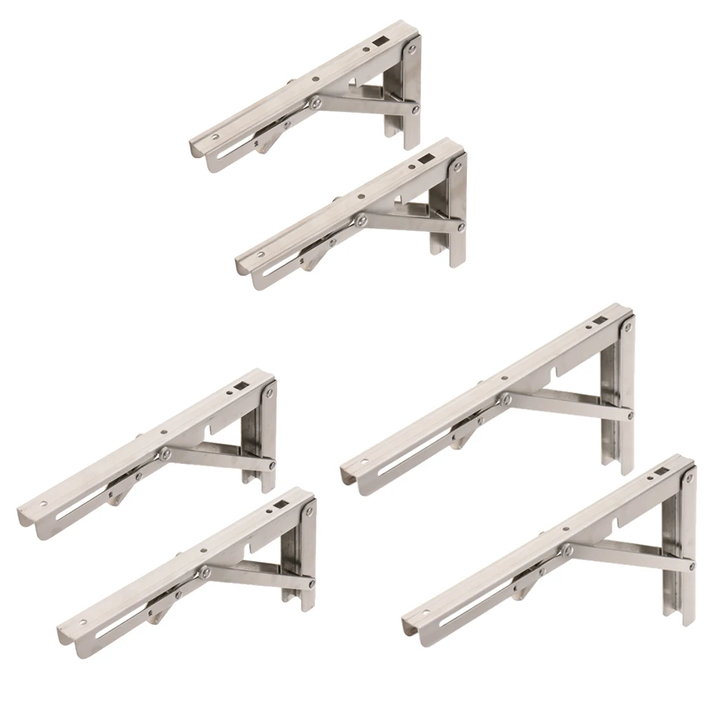 2 шт. Нержавеющая сталь домашний садовый настенный стеллажи для выставки товаров