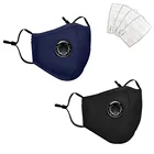 Многоразовая Пылезащитная маска Pm2.5 с фильтром, 2 шт.