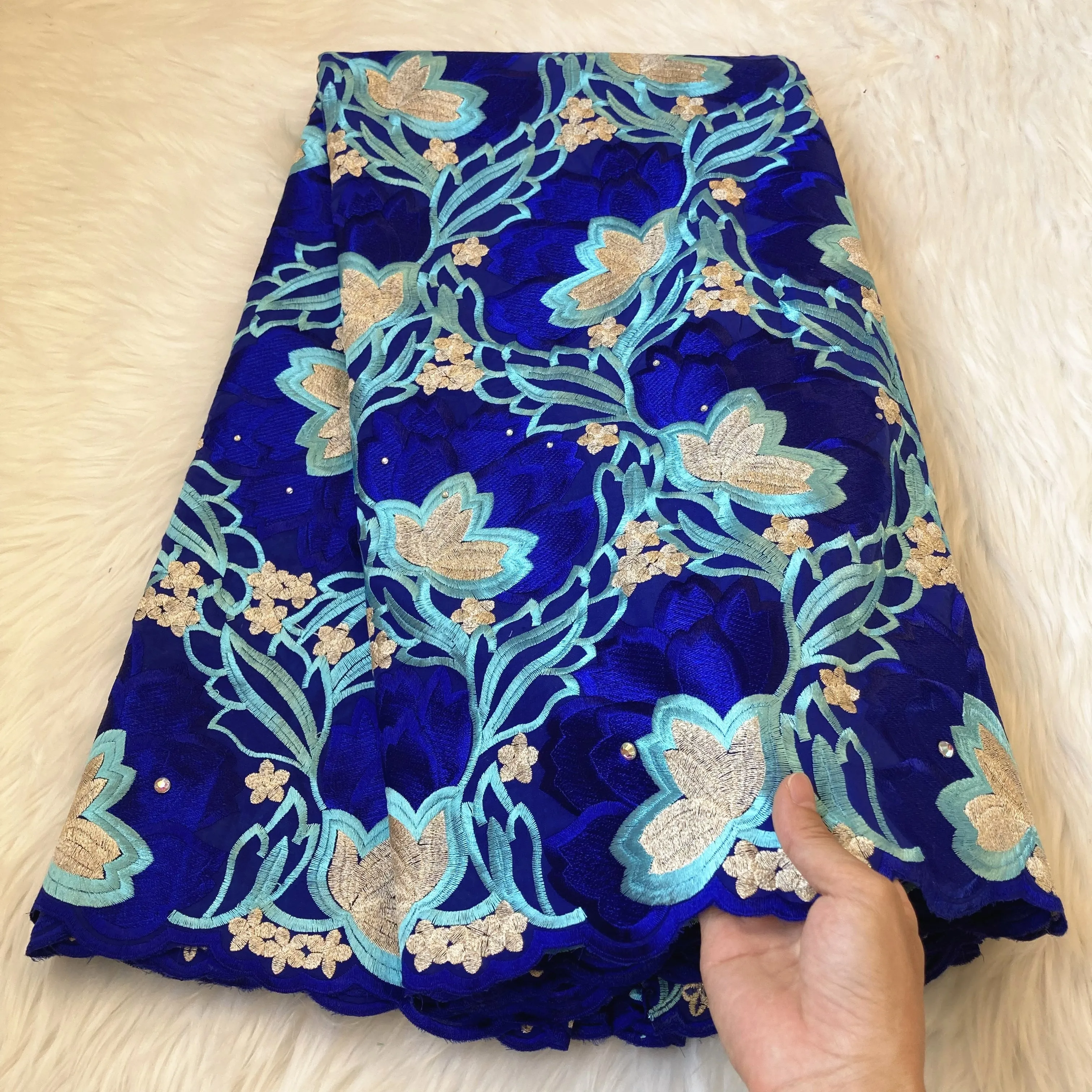 Тканевая ткань швейцарская вуаль кружево в Швейцарии африканская кружевная