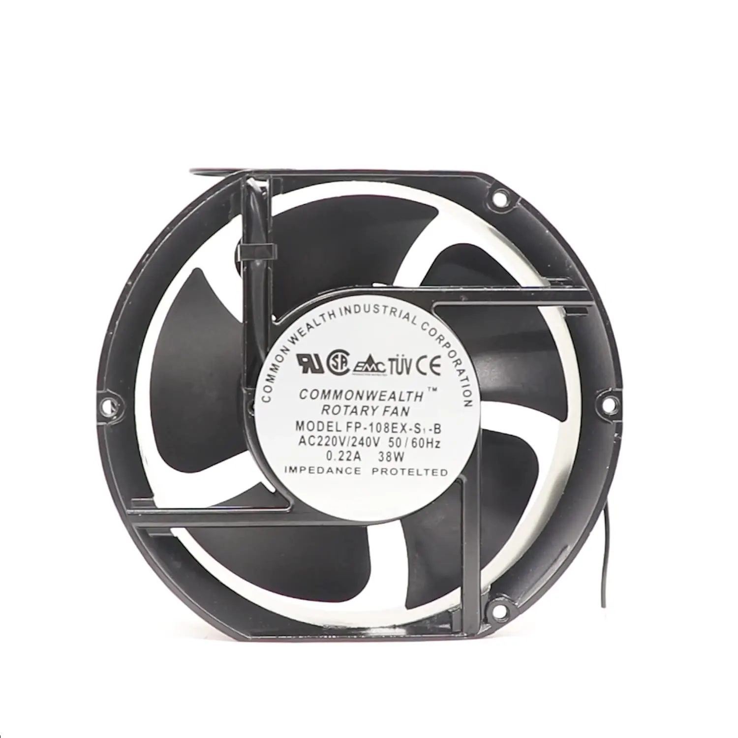 

Охлаждающий вентилятор Taiwan commoбогатство FP-108EX-S1-B 17251 220V 0.22A 38W