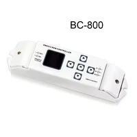 bc 800 dc12v 24v dmx512 rdm controller supports search rdm slave device change starting address to control channel output