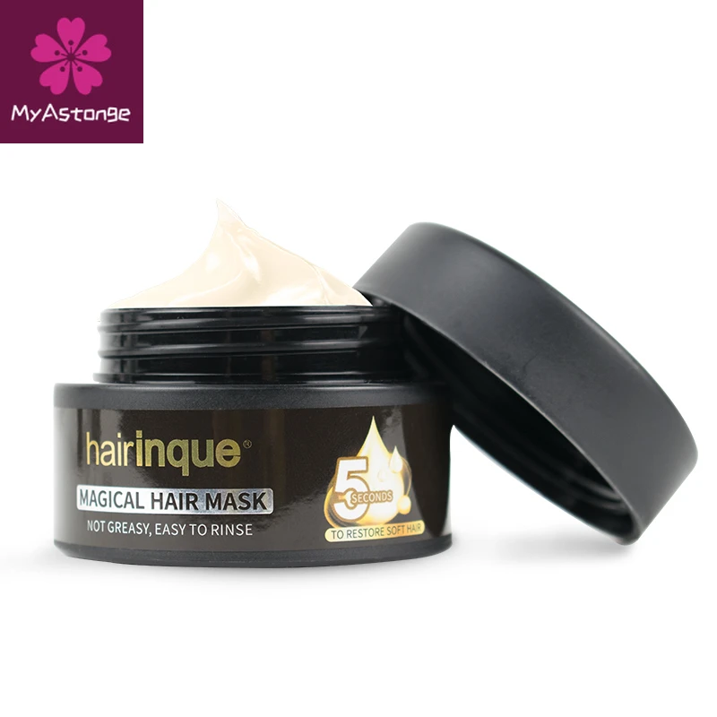 

HAIRINQUE 50ml Magical treatment hair mask moisturizing nourishing 5 seconds Repair hair damage restore soft hair care mask