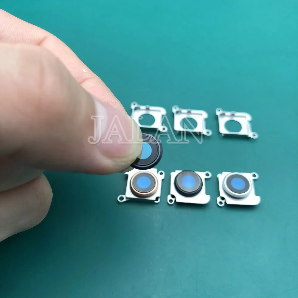 Оригинальный объектив задней камеры с металлическим держателем для IP 8 8P