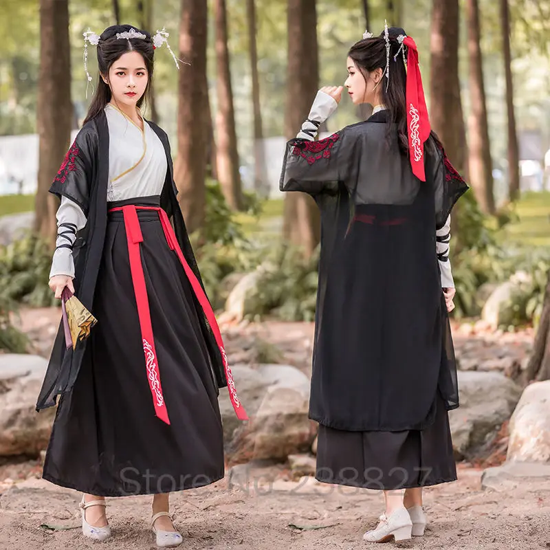 Женское платье XinHuaEase Hanfu костюм для косплея китайского традиционного народного