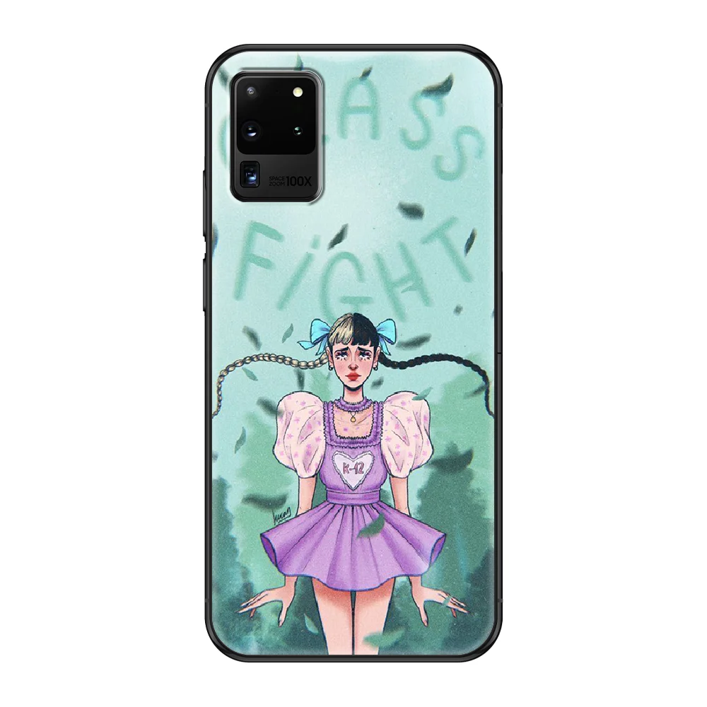 Чехол для мобильного телефона Melanie Martinez Cry Samsung Galaxy S 3 4 5 6 7 8 9 10 E Plus Lite Edge черный