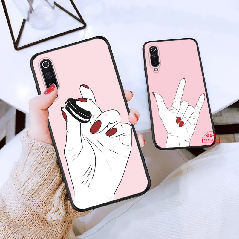 Силиконовый чехол best friend для Xiaomi 6 8 9 SE A1 A2 A3 Lite F1 Mix 2S MAX 3 9T Pro CC9E CC9 |