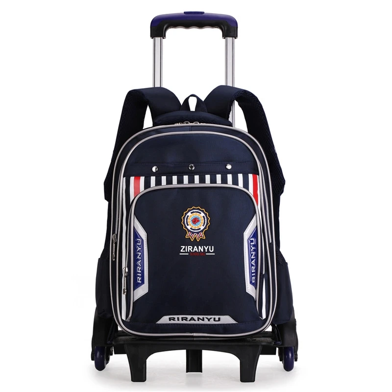 ZIRANYU 2/6 сумка на колесиках для мальчиков, школьная сумка, дорожная сумка, рюкзак для детей, съемный школьный рюкзак на колесиках