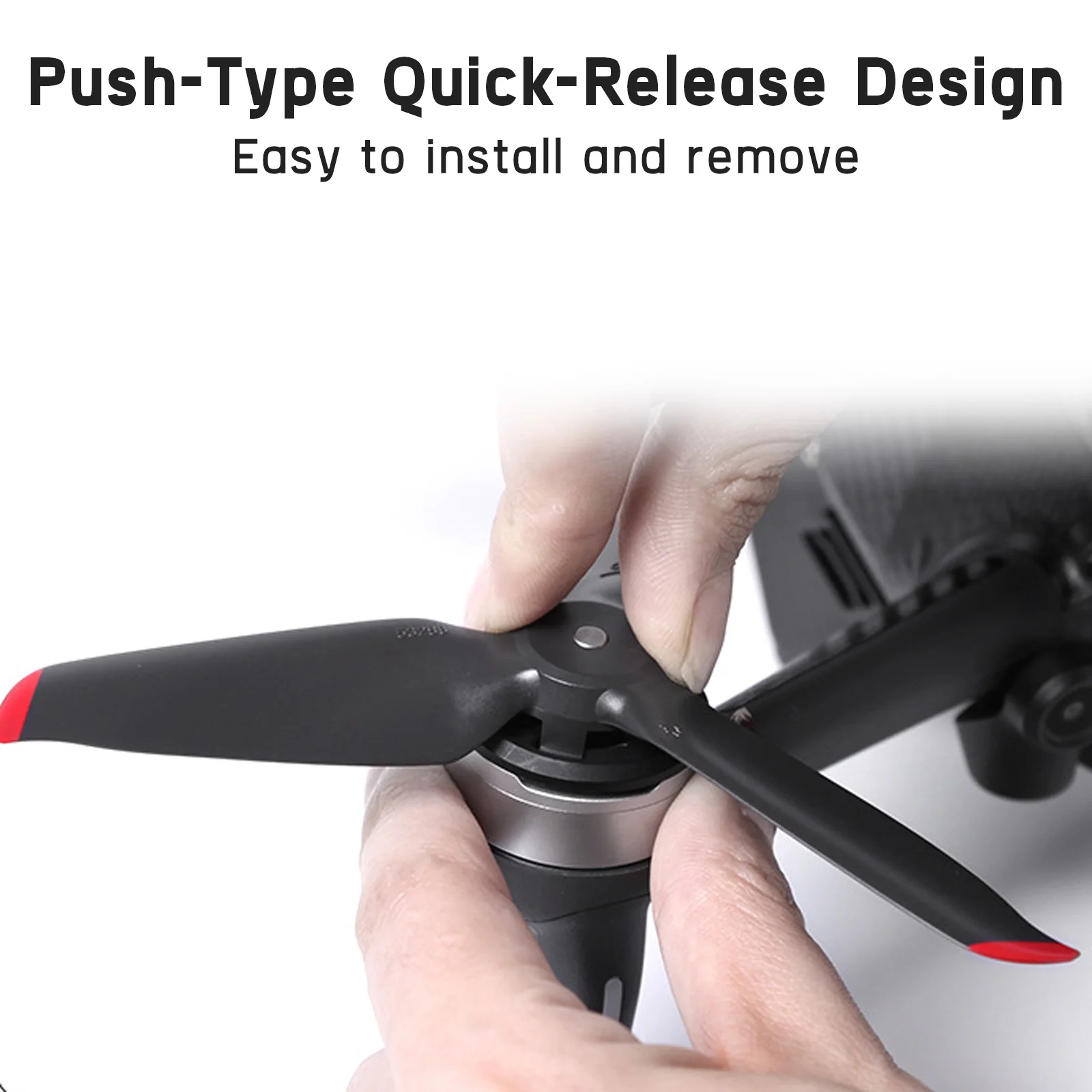 1 пара портативных Быстросъемных лопастей пропеллера запасные части для DJI FPV Combo