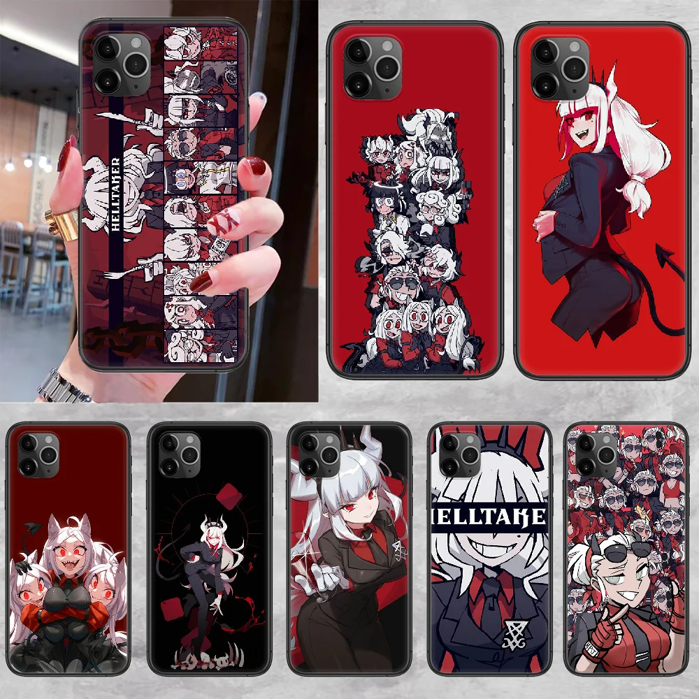 Игра для девочек helltaker чехол телефона Корпус iphone 5 5s se 2 6 6s 7 8 12 мини plus X XS XR 11 PRO MAX