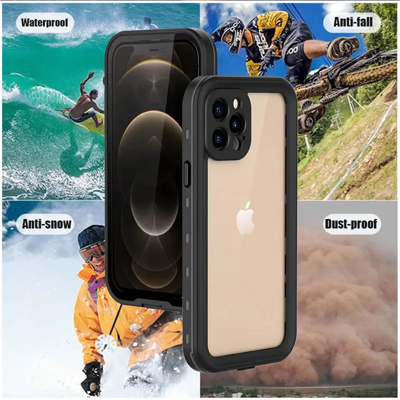 

Pop For Iphone Series Waterproof / drop-resistant Case For Summer surfing, Swimming And Diving Essential Mobile Phone Case