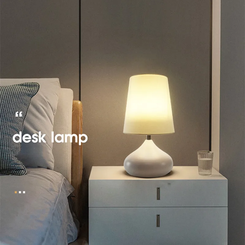 Настольная лампа для спальни ночник в скандинавском стиле Простая Современная