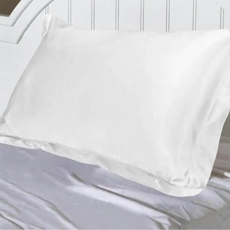 Наволочка для кровати 48x74 см шелковая сатиновая наволочка из искусственного