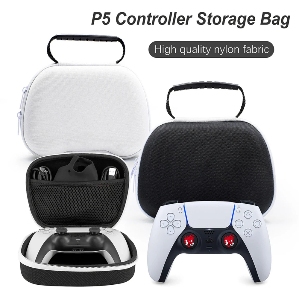 

Shockproof Protective Case Hard Case Travel Carrying Cover Storage Bag Pouch For 5 Ps5 Controller Console Bag