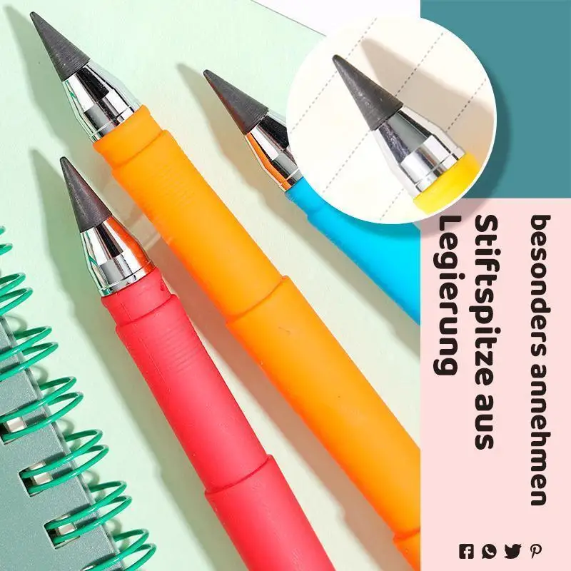 

Everlasting Pencil Premium Reusable Inkless Pen Replacable Inkless Pencil Hight Quality Everlasting Pencil Gift for artist Paint