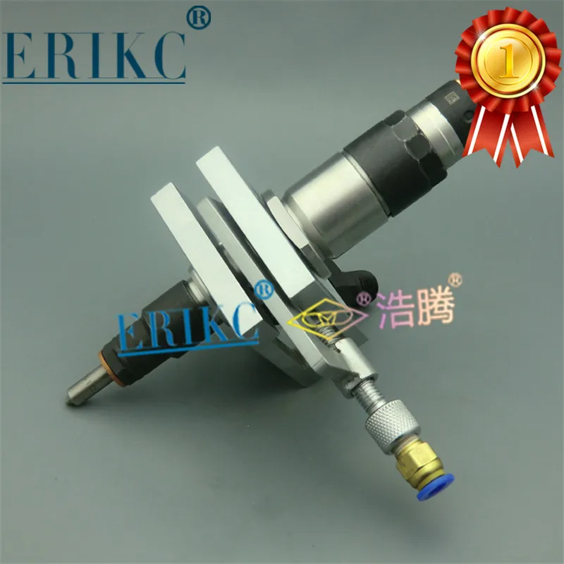 

ERIKC E1024004 Auto Common Rail Injector Clamping Tool Universal Grippers Diesel Oil return Device for Bosch series Injectors