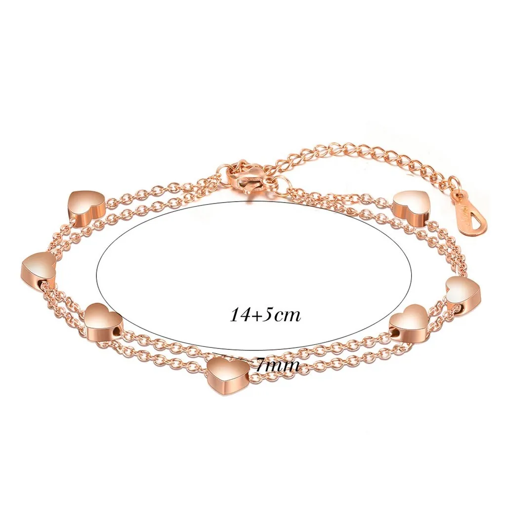 Женский многослойный браслет из титановой стали в богемном стиле | Украшения и