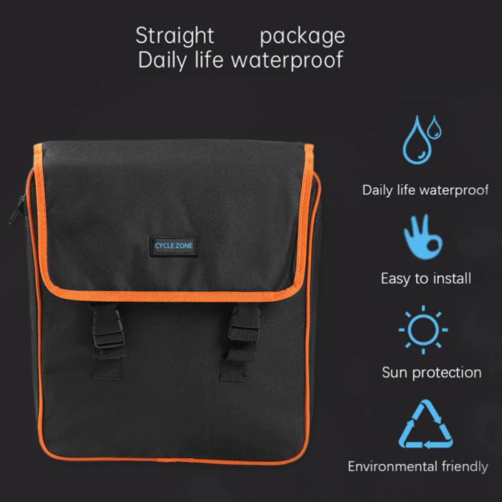 Велосумка двухсторонняя дорожная велосипедная Сумка на багажник багаж заднее