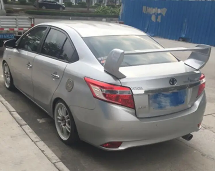 Спойлер для TOYOTA VIOS 2014-2017 спойлер FD из высококачественного АБС-материала заднего