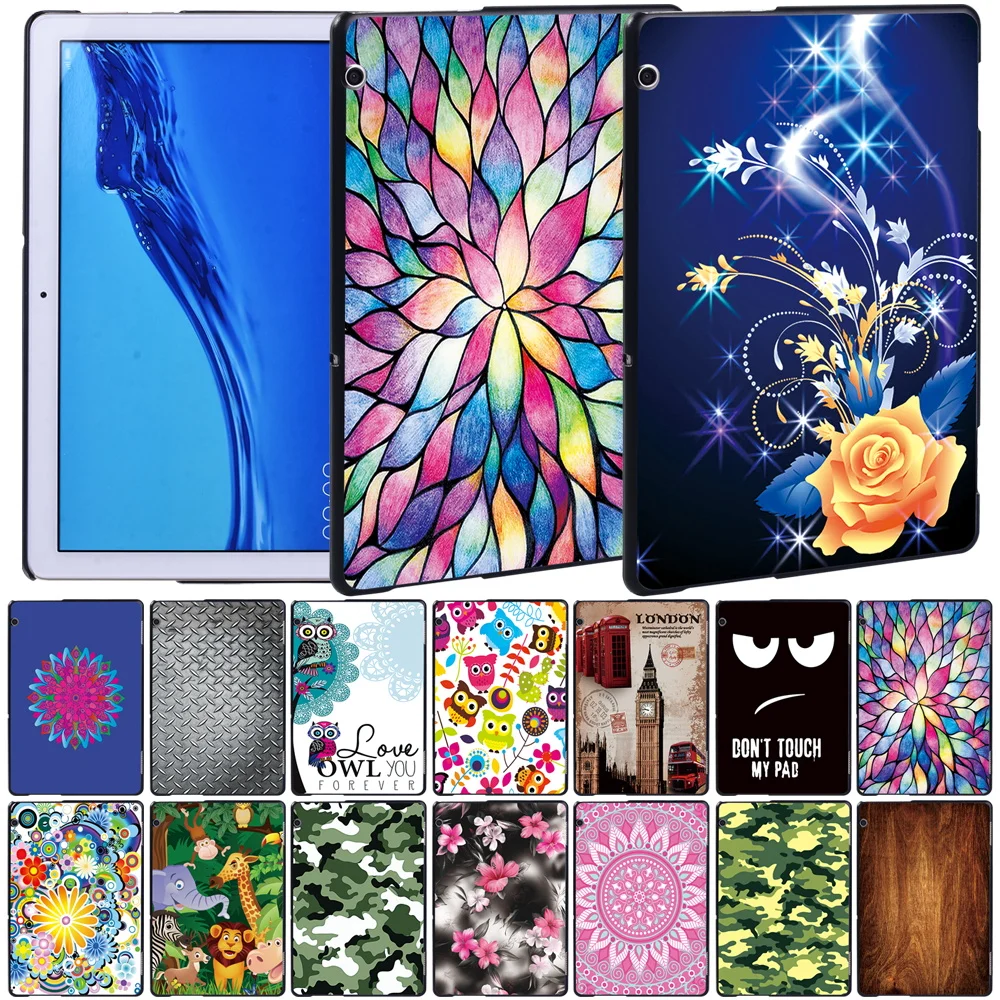 

For Huawei MediaPad T5 10 10.1 Inch/MediaPad T3 8.0/T3 10 9.6 Inch Tablet Scratch Protective Case + Free Stylus