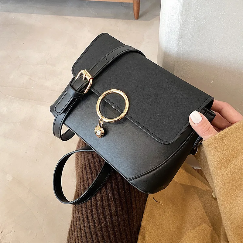 

Brand Designer Ladies Shoulder Bag2021autumn and Winter New Trendy Fashion All-match Messenger Bag Retro Small Square Bag Female