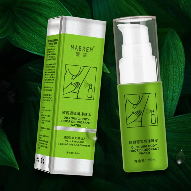 

Newest Body Odor Deodorant Water Antiperspirant Spray Bad Odor Remover for Underarms Promotion