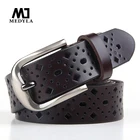 Ремень MEDYLA женский из натуральной кожи, Модный молодежный пояс с металлической пряжкой