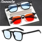 Очки солнцезащитные Iboode мужскиеженские квадратные, модные дизайнерские Роскошные солнечные очки кошачий глаз, в классическом винтажном стиле, для улицы