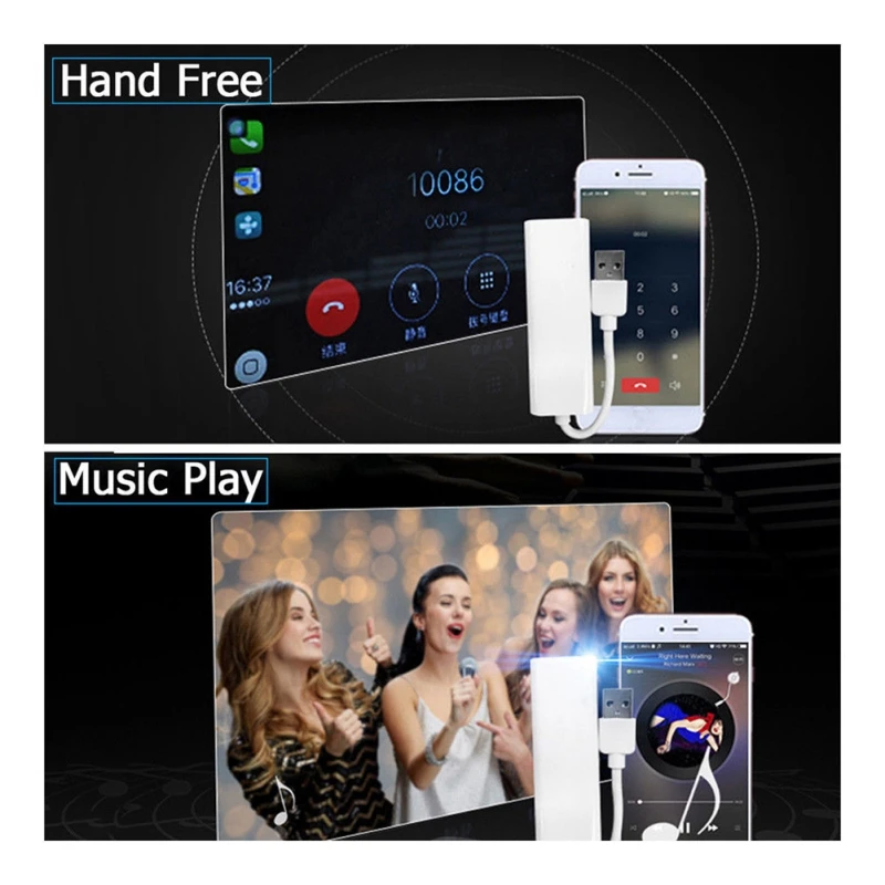 

Auto stereo USB Smart Link Car Play Dongle for Android IOS Navigation Player Mini USB Carplay Stick with Android