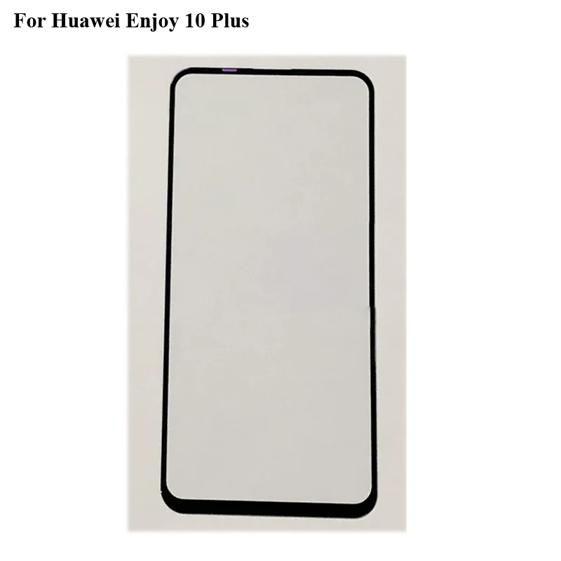 

For Huawei Enjoy 10 Plus Outer Glass Lens 10Plus Touchscreen Touch screen Outer Screen Glass Cover without flex Enjoy10 plus