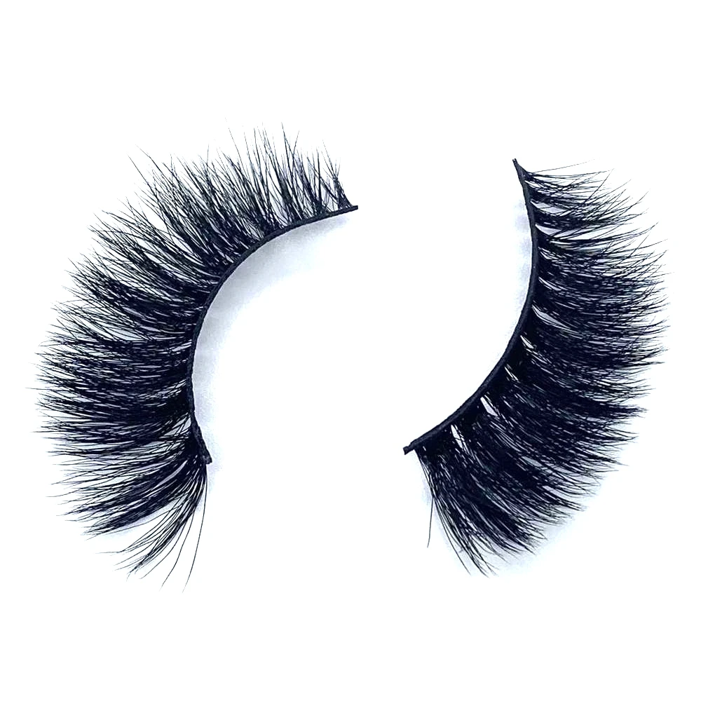 Норковые ресницы 1 пара 3D ручной работы без жестокости реалистичные натуральные