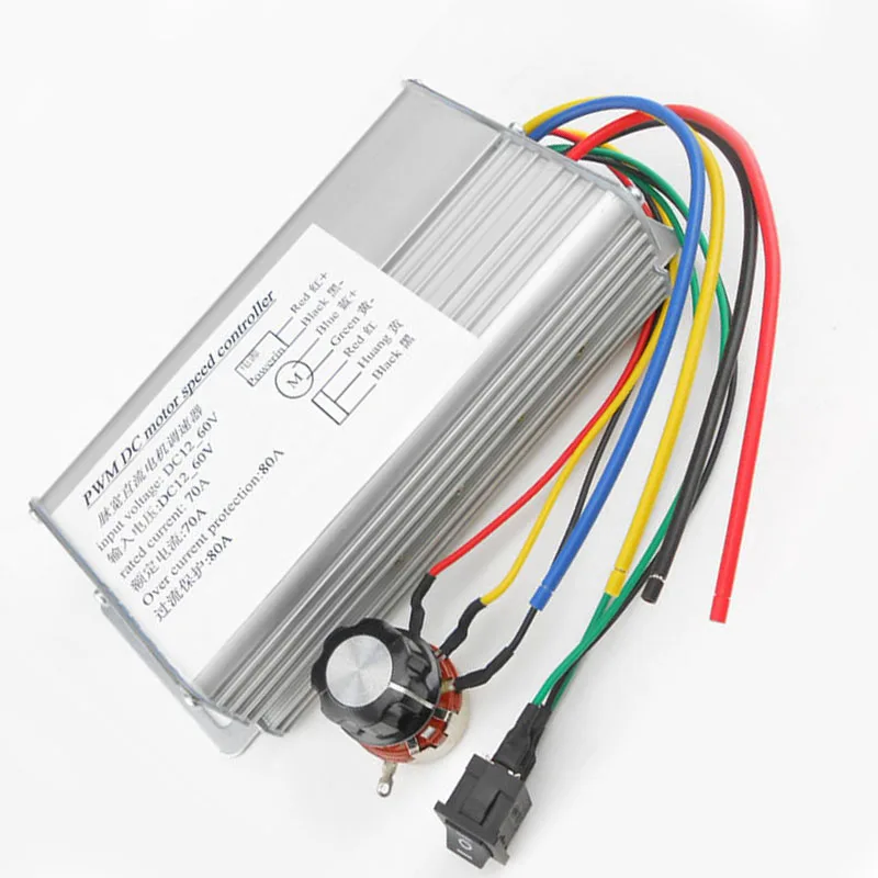 

1pc Motor speed controller DC 12V 24V 36V 48V Module Switch Pulse Regulator