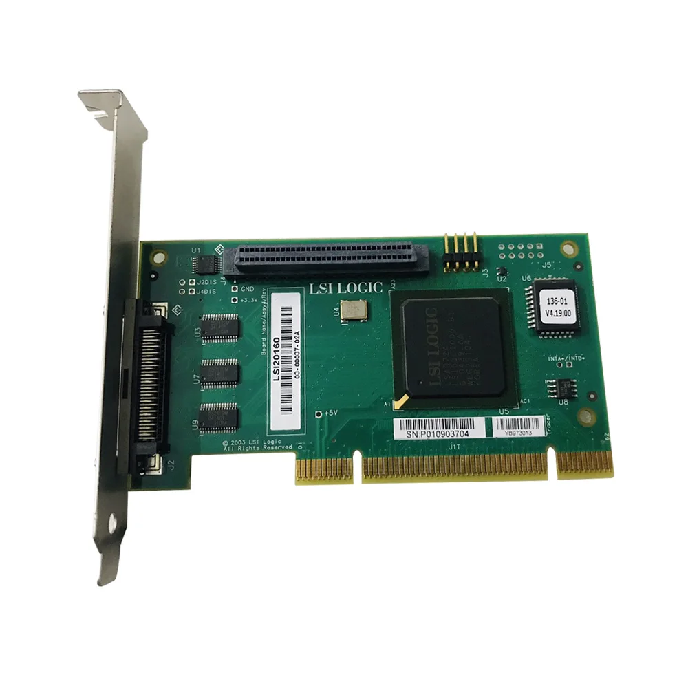 

Оригинал для Logic LSI 20160 LSI20160-LP 32-bit PCI SCSI card