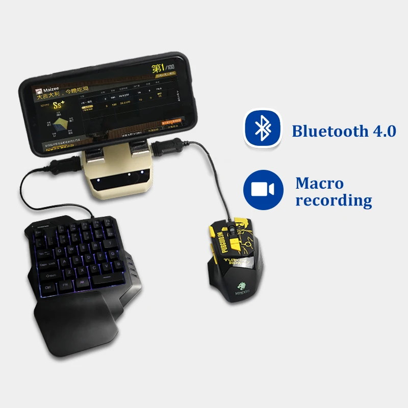 PUBG мобильный Геймпад контроллер Bluetooth клавиатура мышь конвертер для телефона PUBG игры ПК игровой пульт дистанционного управления