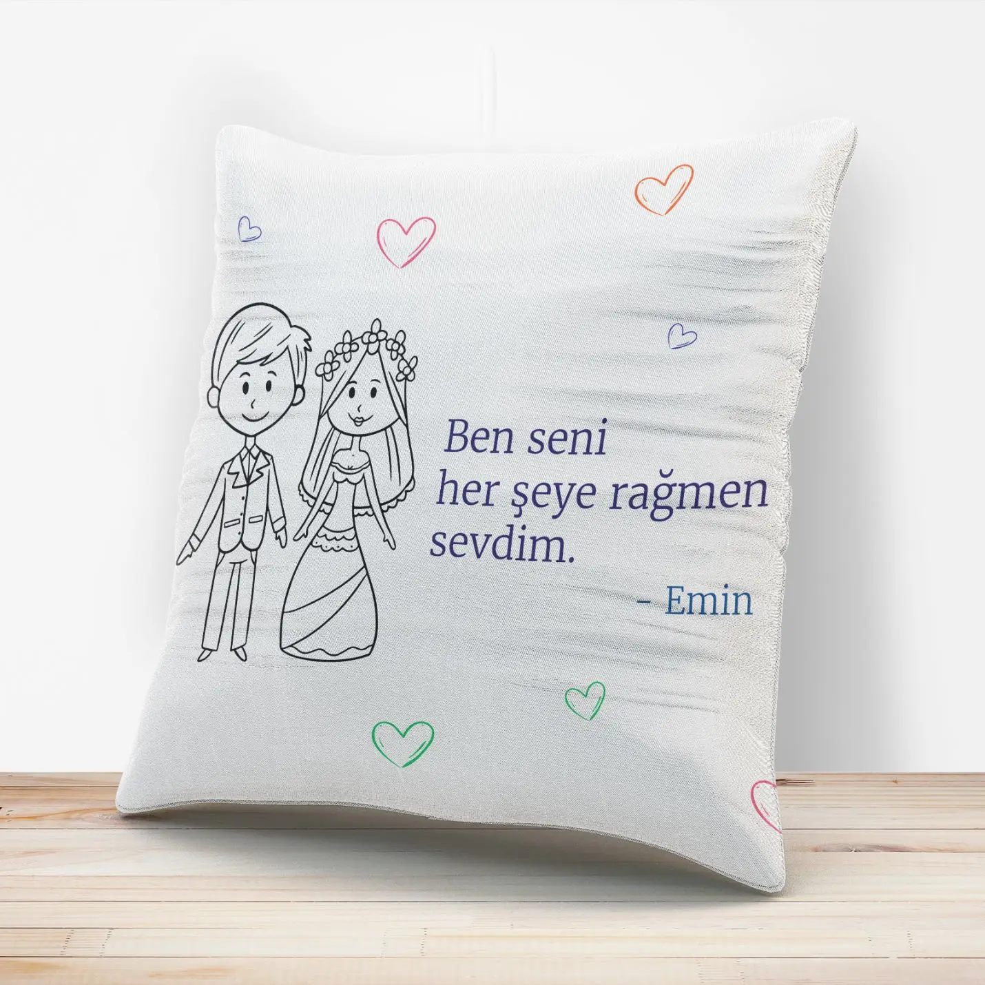 

Personalized Romantic Pillow Case-10