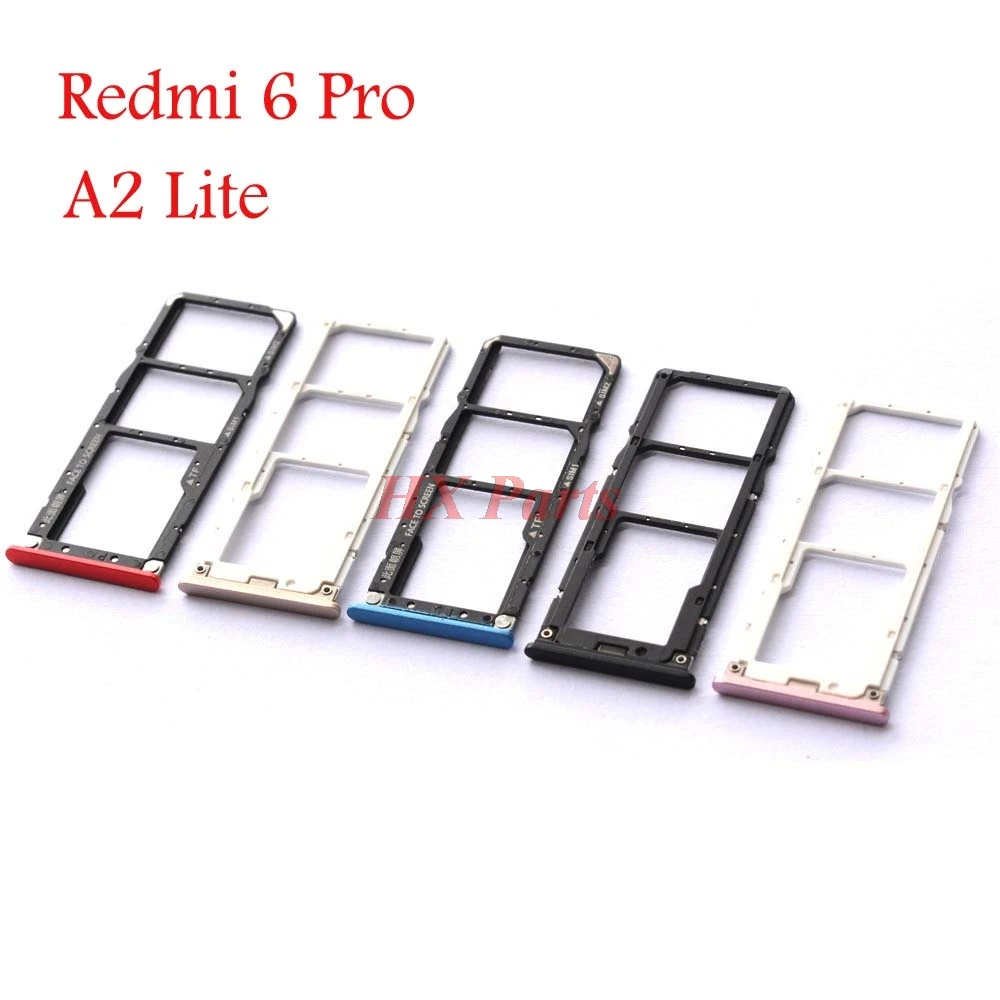 Лоток для sim-карт Xiaomi Redmi 6 Pro / Mi A2 Lite S2 Play держатель Sim-карты SD замена слота |