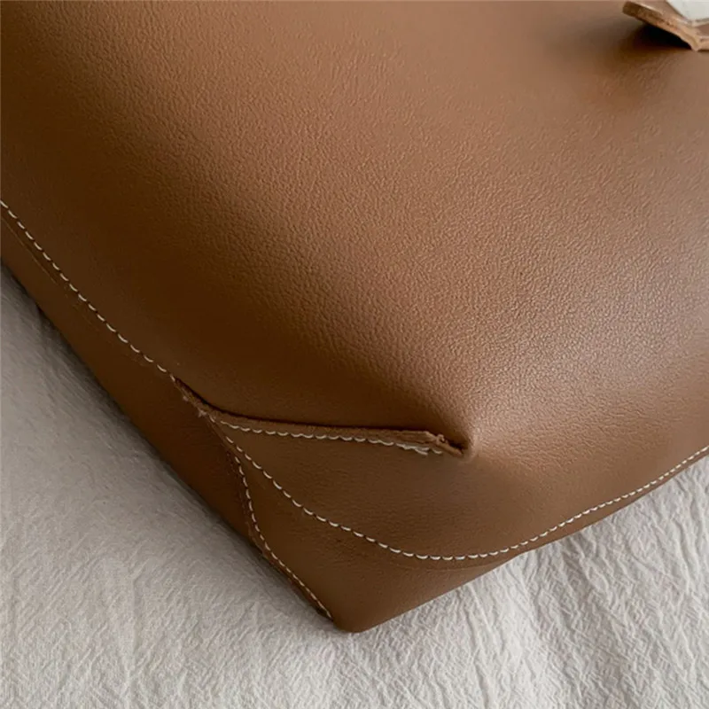 

Ladies Bag Solid Ladies PU Leather Handbags High Quality Lady Exquisite Bags Purse Pocket Ladies Fashion Messenger Bag