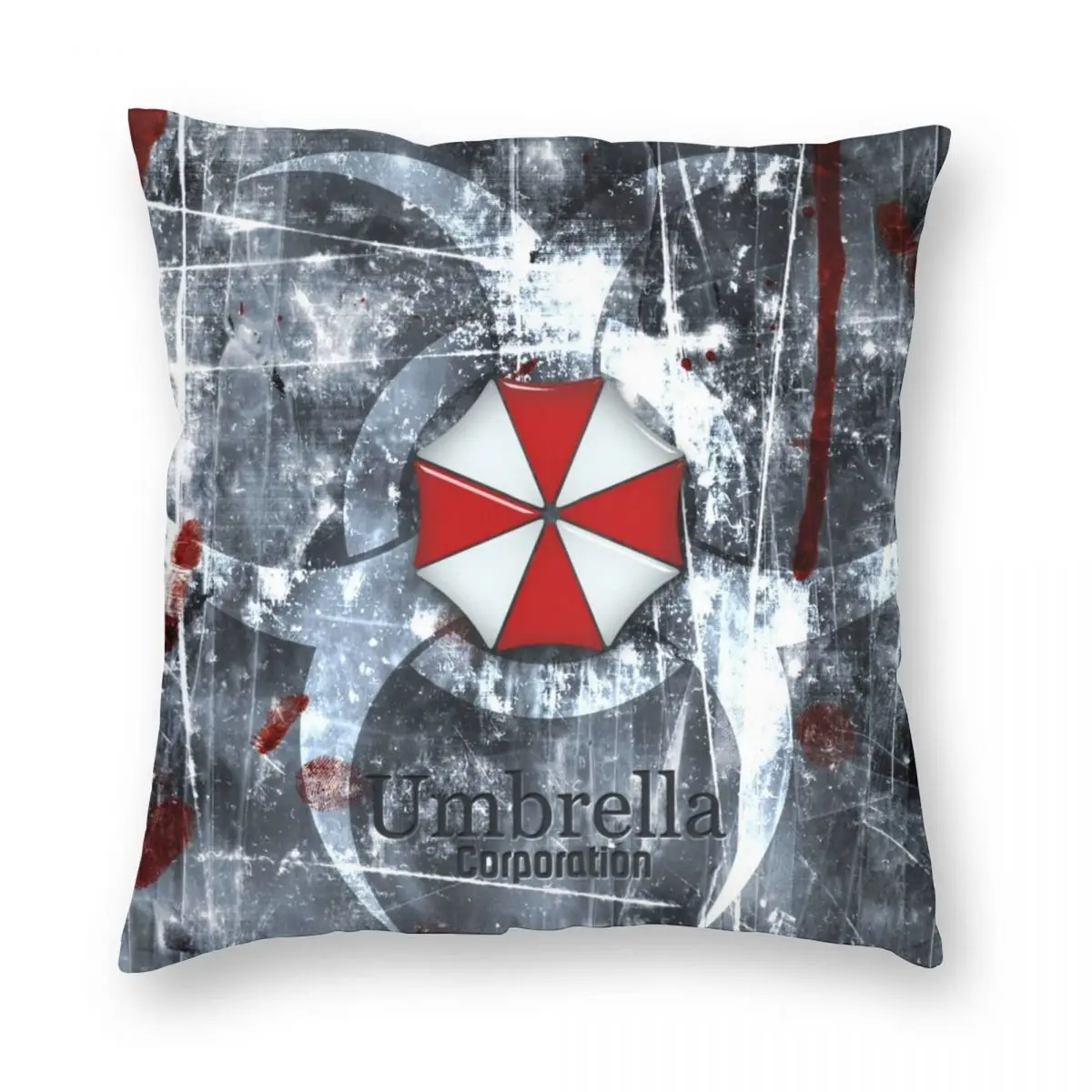 

Umbrella Corporation Corp Pillowcase Printed Polyester Cushion Cover Decoration Throw Pillow Case Cover Home Square 40*40cm