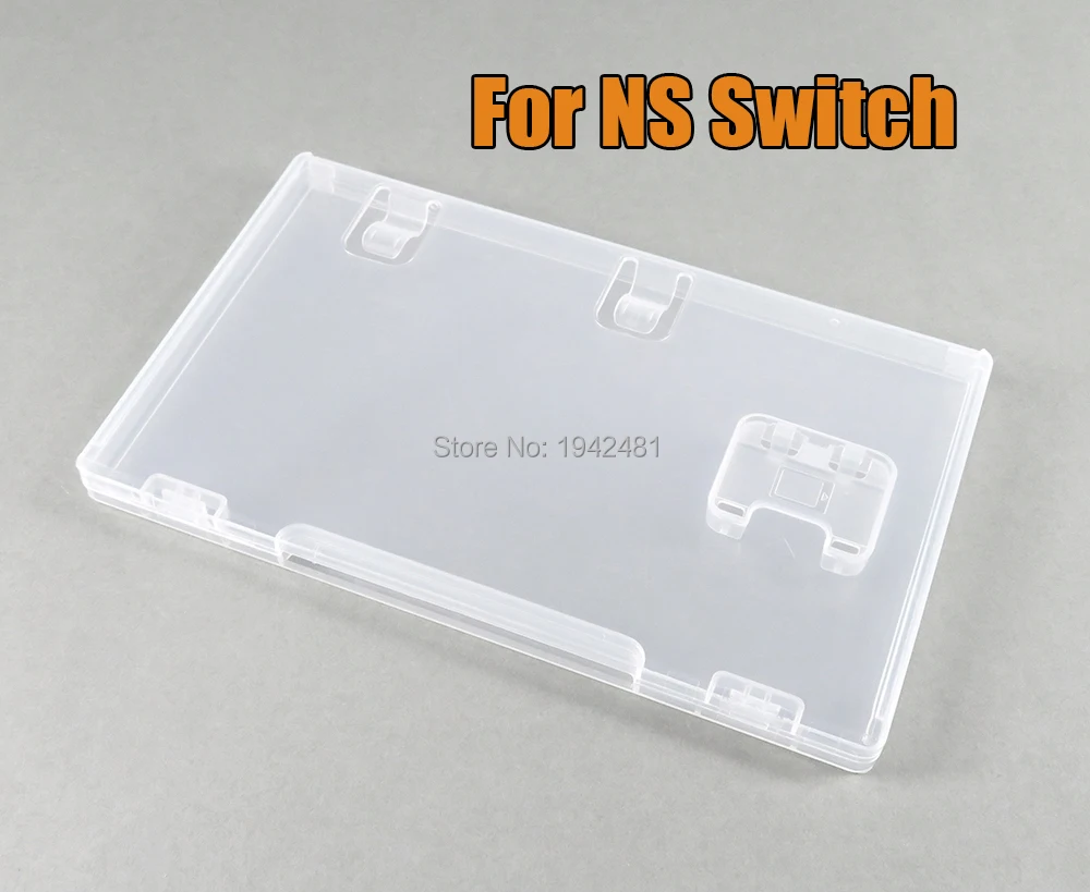 

2pcs For Nintend Switch NS Game Card With Book Holder for Inserted Cover Transparent Box Game Card Cartridge Holder Case Shell