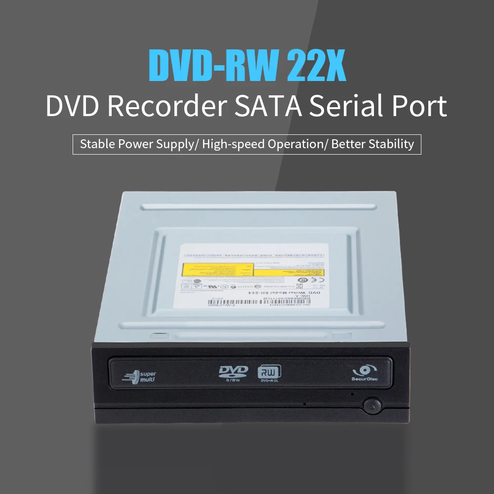 Настольный DVD рекордер с SATA и последовательным портом устройство для чтения