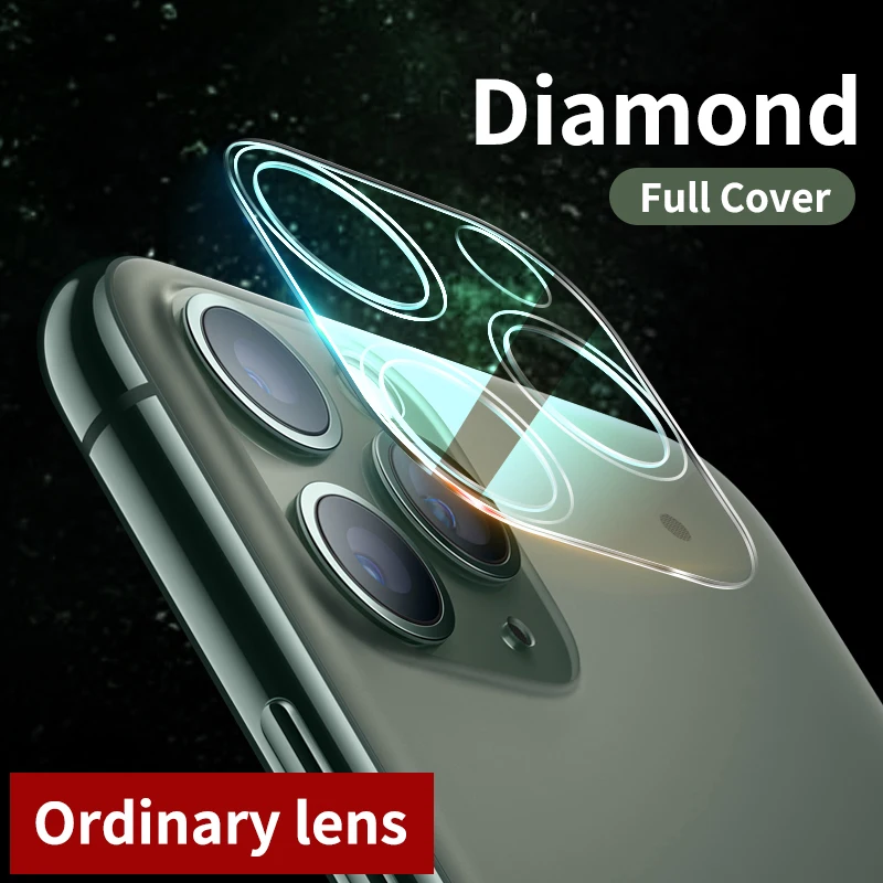 3D для iPhone 11 Pro Max новинка 2019 задняя камера объектив полное покрытие закаленное