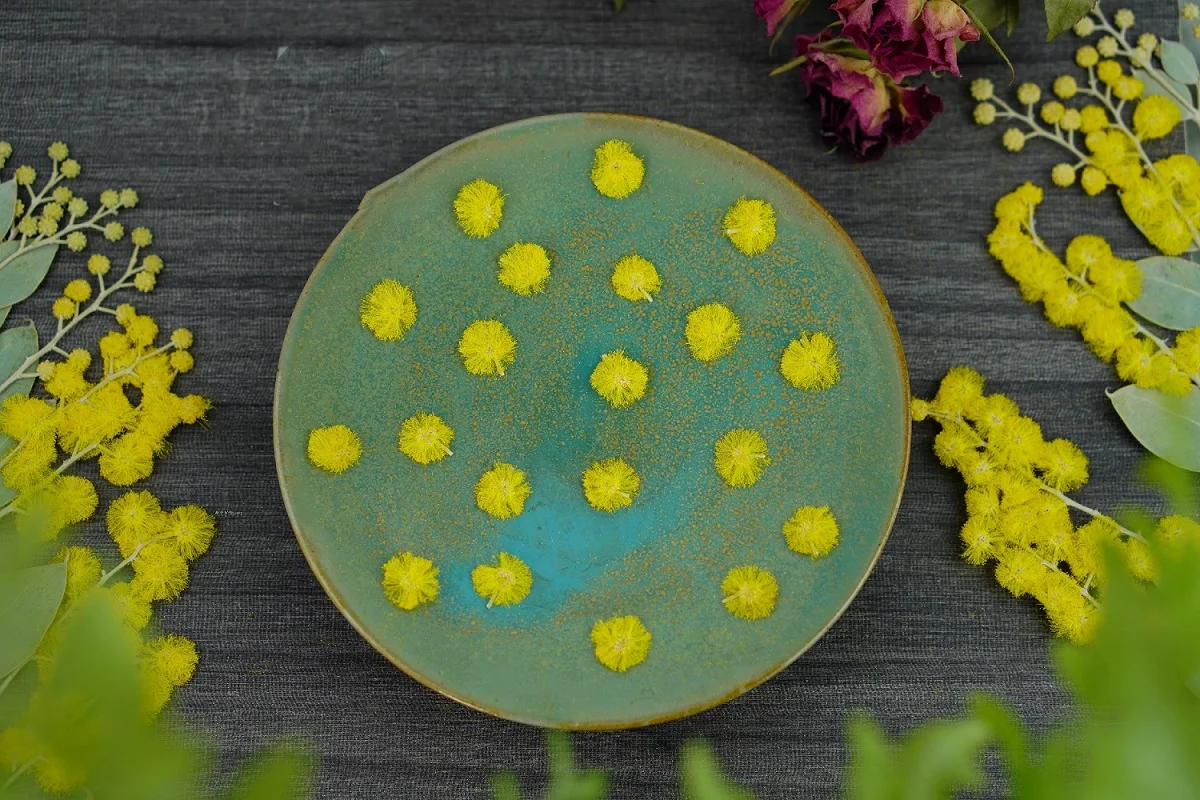 100 шт. прессованный высушенный Albizia Durazz для нейл-арта, эпоксидная смола кулон ожерелье ювелирных изделий ремесла Сделай Сам аксессуары