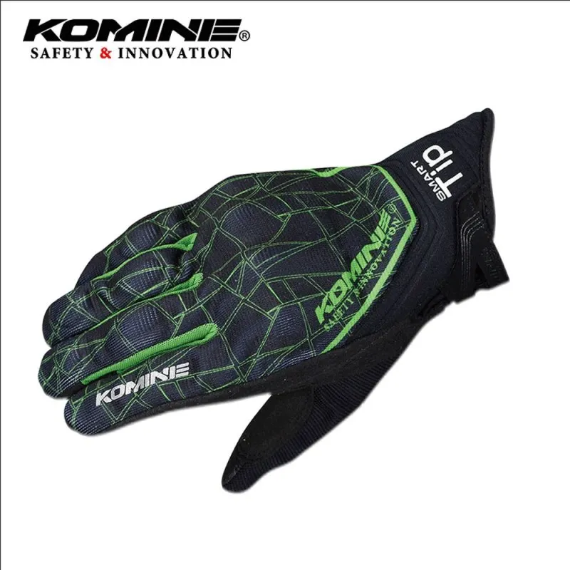 

Komine GK-191 Motorcycle Gloves Locomotive Riding Anti-fall Off-road Racing Carbon Fiber Breathable Touch Screen Knight Gloves