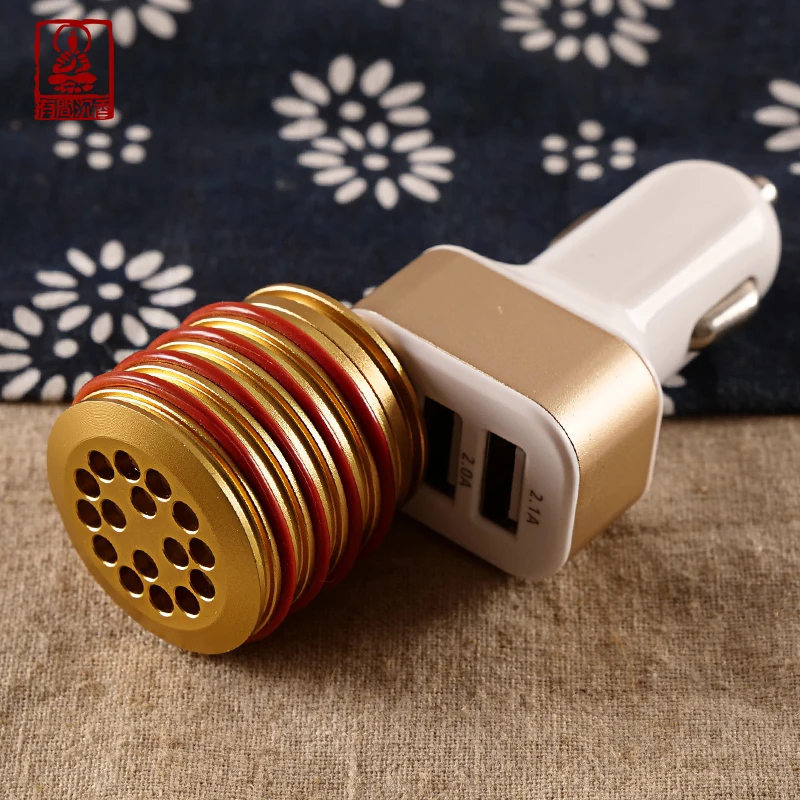 Мини USB автомобильная электрическая курильница портативная Автомобильная из